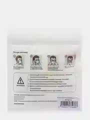 Маска респиратор с клапаном выдоха КN95 в индивидуальной упаковке цвет белый
