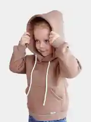Светло-коричневый худи детский