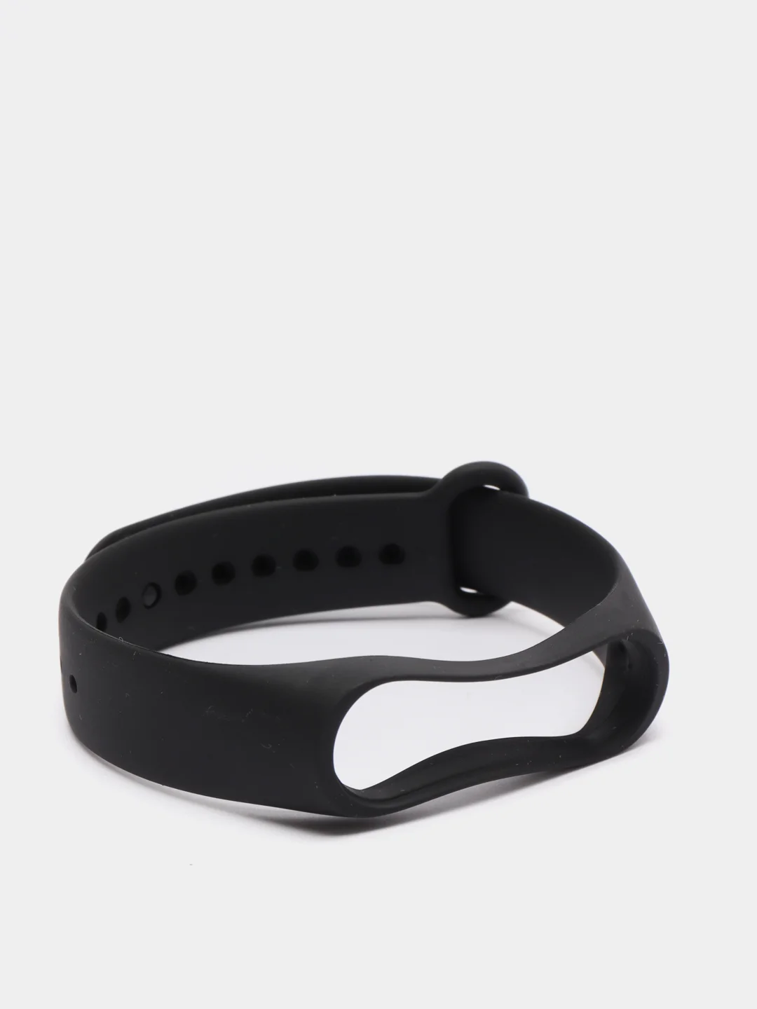 Черный ремешок для браслета Mi Band 3 4