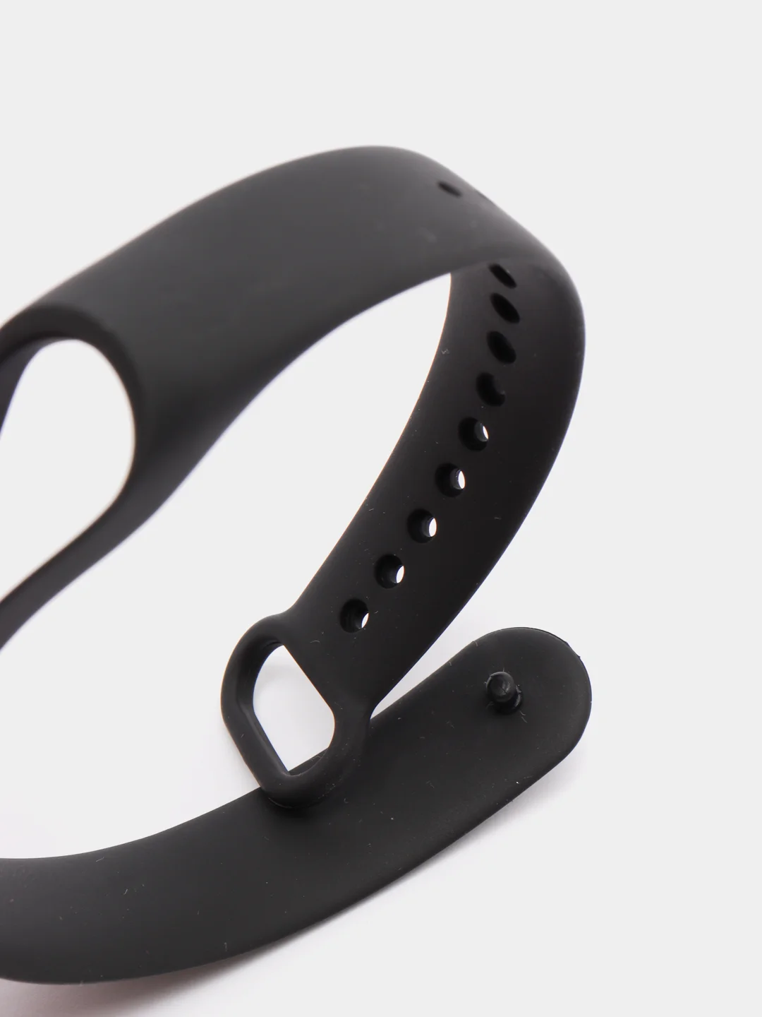 Черный ремешок для браслета Mi Band 3 4