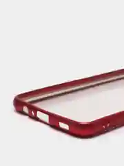 Красный чехол для Samsung Galaxy A12 / M12 бронь плёнка смартфона защита экрана смартфон телефон