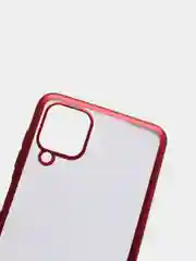 Красный чехол для Samsung Galaxy A12 / M12 бронь плёнка смартфона защита экрана смартфон телефон