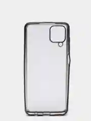Черный чехол для Samsung Galaxy A12 / M12 бронь плёнка смартфона защита экрана смартфон телефон