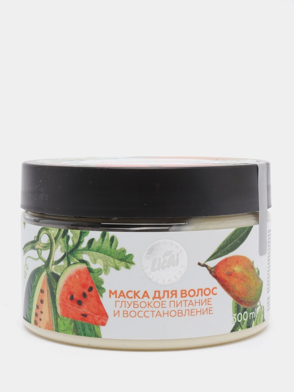 LICHI Маска для питания и восстановления сухих, поврежденных и окрашенных волос, 300 мл