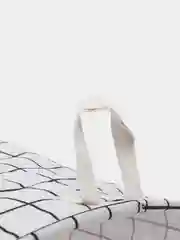 Белый корзина для хранения вещей складная