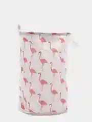 Розовый корзина для хранения вещей складная