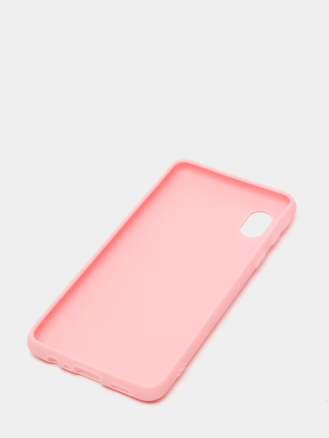 Розовый чехол Samsung Galaxy A01 Core / M01 Core силиконовый
