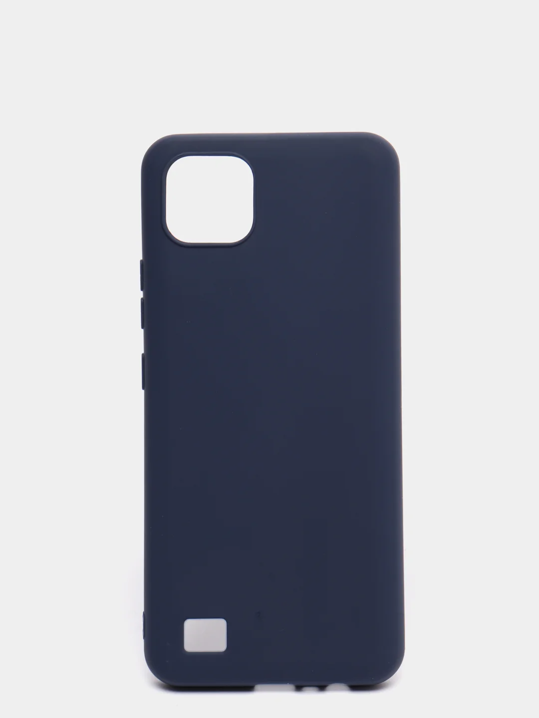 Темно-синий чехол Realme C11 2021 / Realme C20 Реалми С11 2011 / С20 силиконовый цветной матовый