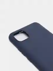 Темно-синий чехол Realme C11 2021 / Realme C20 Реалми С11 2011 / С20 силиконовый цветной матовый