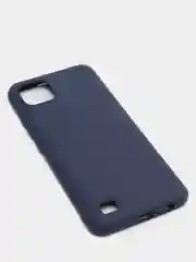 Темно-синий чехол Realme C11 2021 / Realme C20 Реалми С11 2011 / С20 силиконовый цветной матовый
