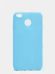 Голубой чехол Xiaomi Redmi 4X, Сяоми Редми 4Х, силиконовый цветной матовый