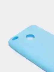 Голубой чехол Xiaomi Redmi 4X, Сяоми Редми 4Х, силиконовый цветной матовый