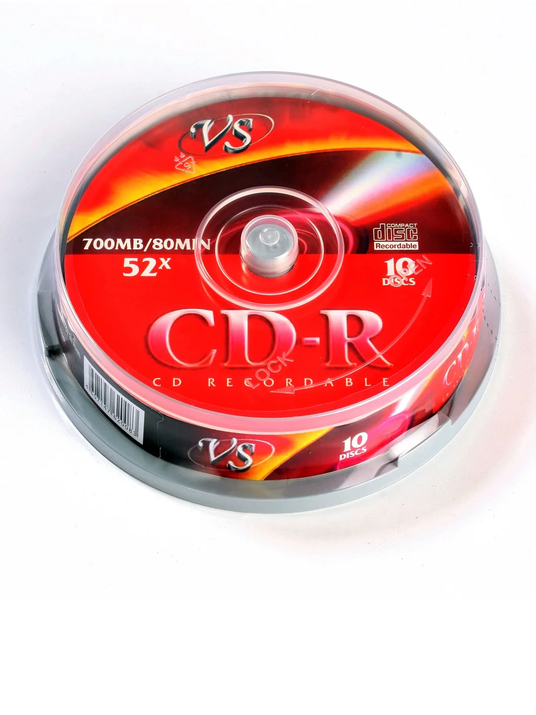 Диски для записи CD-R VS 80 52x Cake box 10/25/50