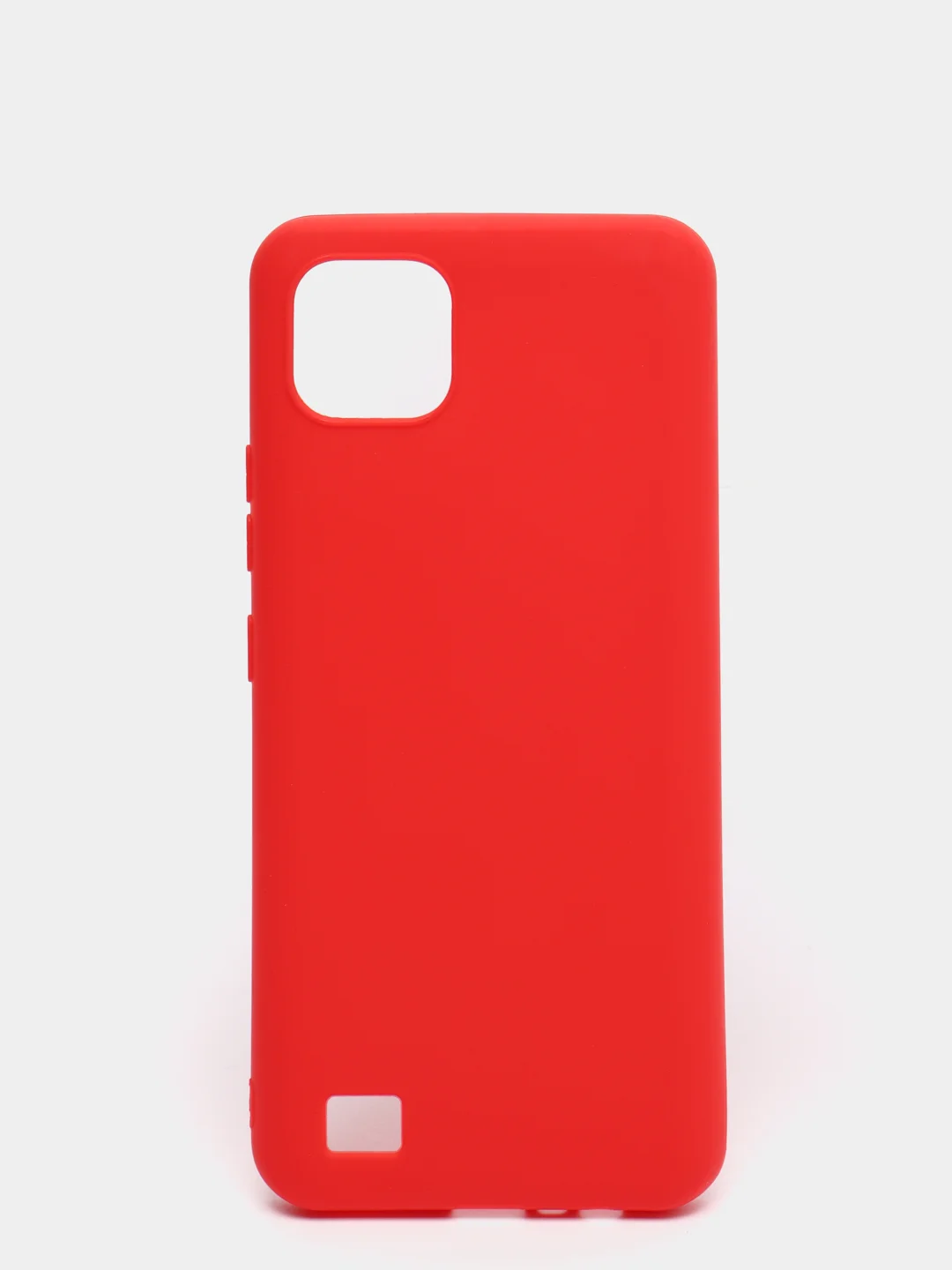 Алый чехол Realme C11 2021 / Realme C20 Реалми С11 2011 / С20 силиконовый цветной матовый