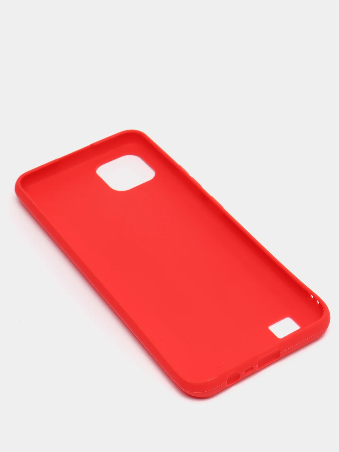 Алый чехол Realme C11 2021 / Realme C20 Реалми С11 2011 / С20 силиконовый цветной матовый
