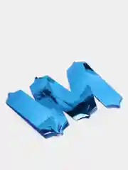 Синий объемный бант шар затягивающийся, d=16 см