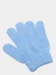 Голубой мочалка перчатка