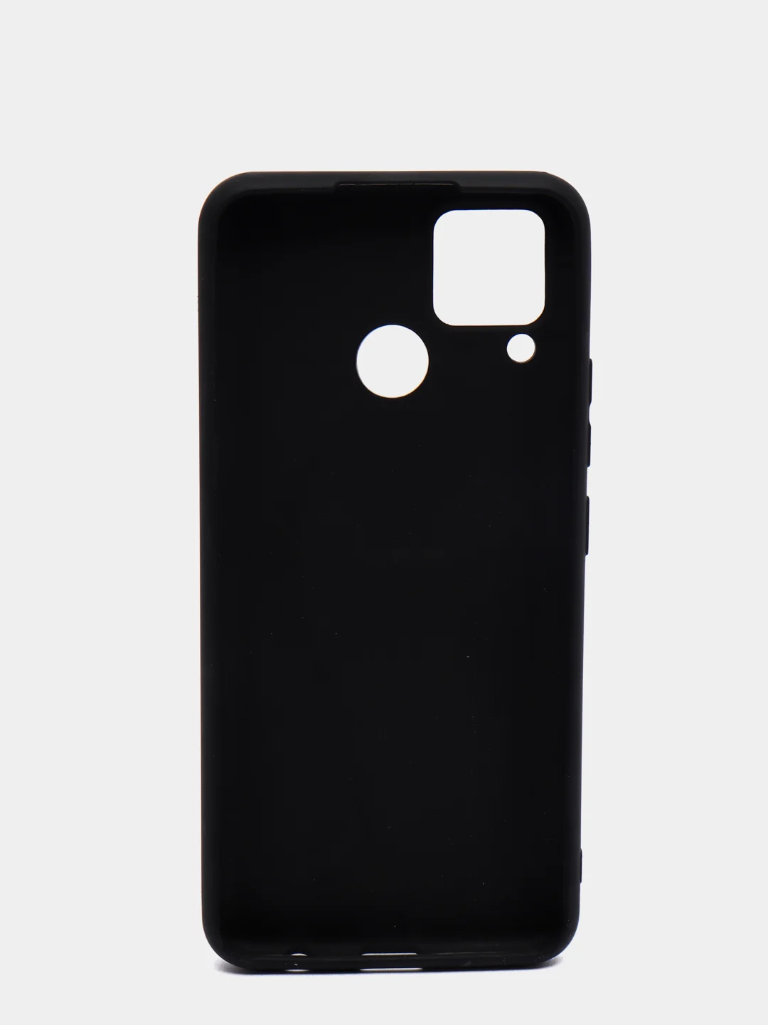 Черный чехол для Realme C15 силиконовый