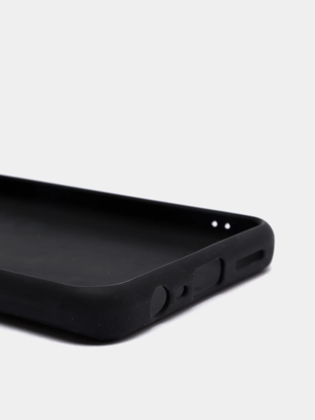 Черный чехол для Realme C15 силиконовый