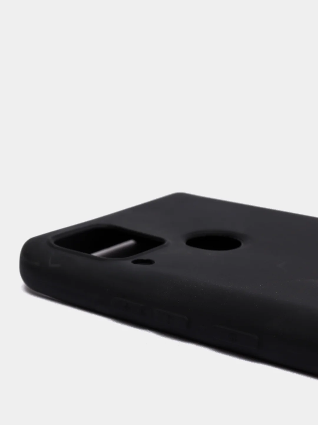 Черный чехол для Realme C15 силиконовый