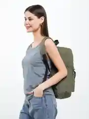 Зелёный хаки рюкзак повседневный