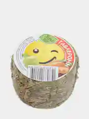 Сено луговое игрушка Зверьё мое "Таблеронн", с яблоком и морковью, 200 г