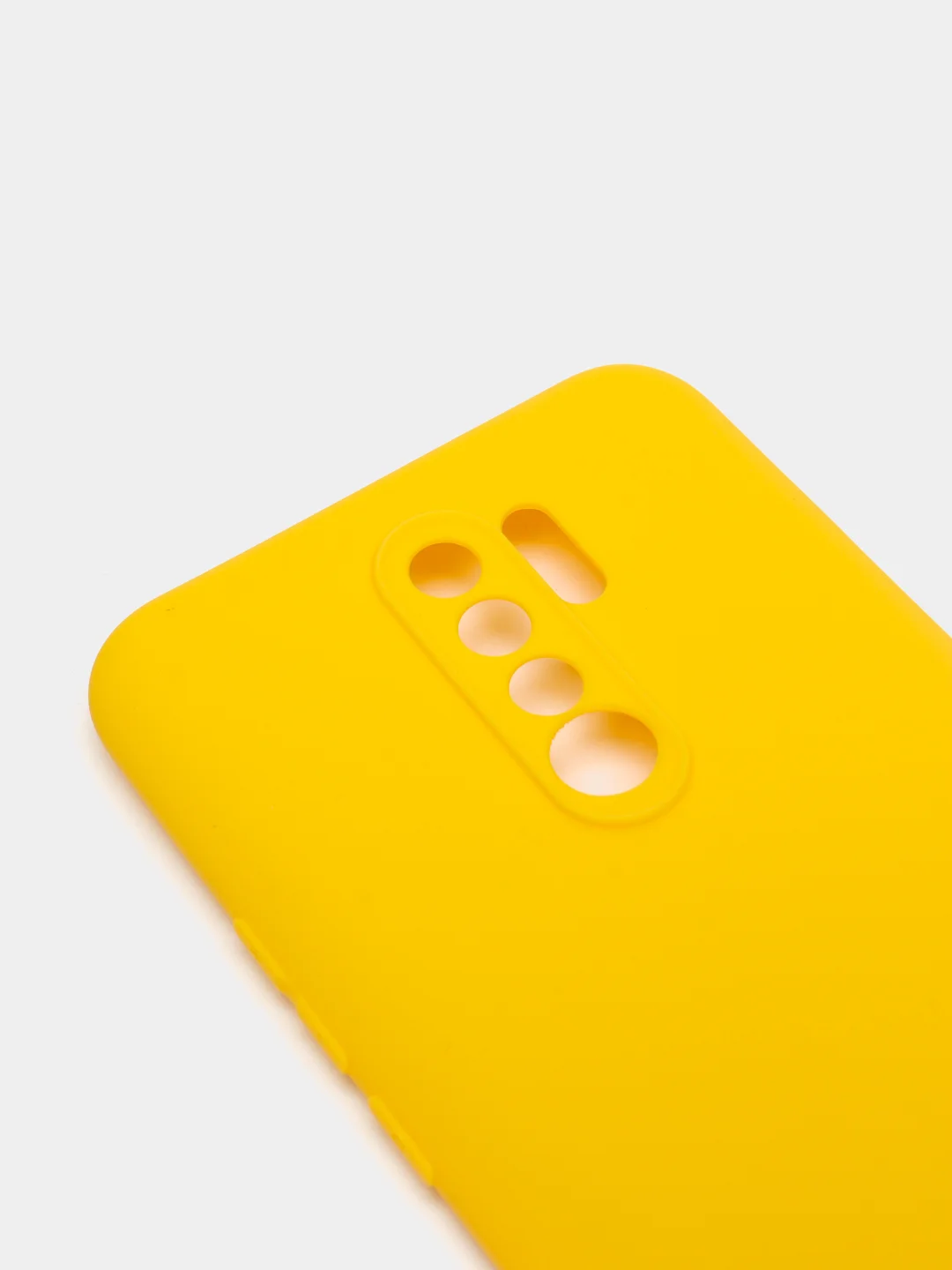 Желтый чехол для Xiaomi Redmi 9 силиконовый