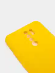 Желтый чехол для Xiaomi Redmi 9 силиконовый