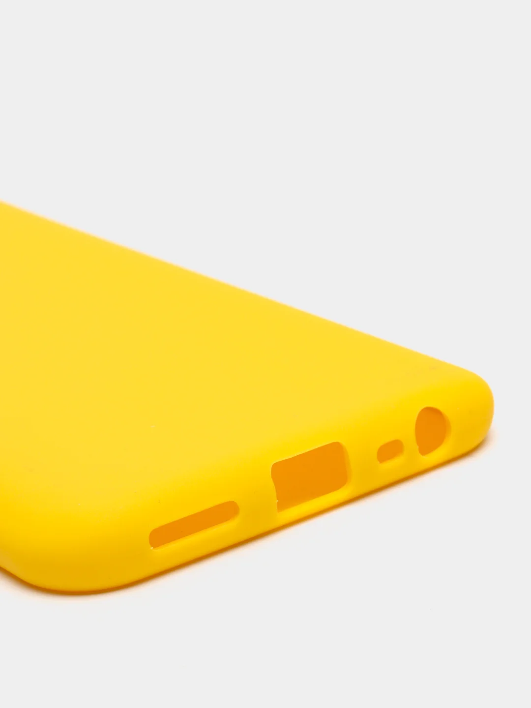 Желтый чехол для Xiaomi Redmi 9 силиконовый