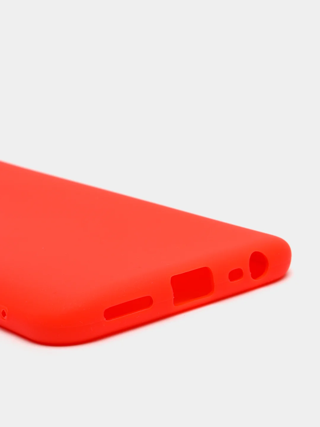 Красный чехол для Xiaomi Redmi 9 силиконовый