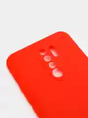 Красный чехол для Xiaomi Redmi 9 силиконовый
