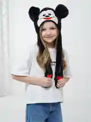 Хром шапка с двигающимися ушами