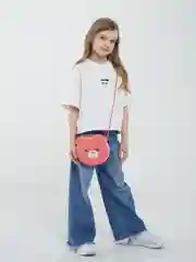 Красный сумка плюшевая детская