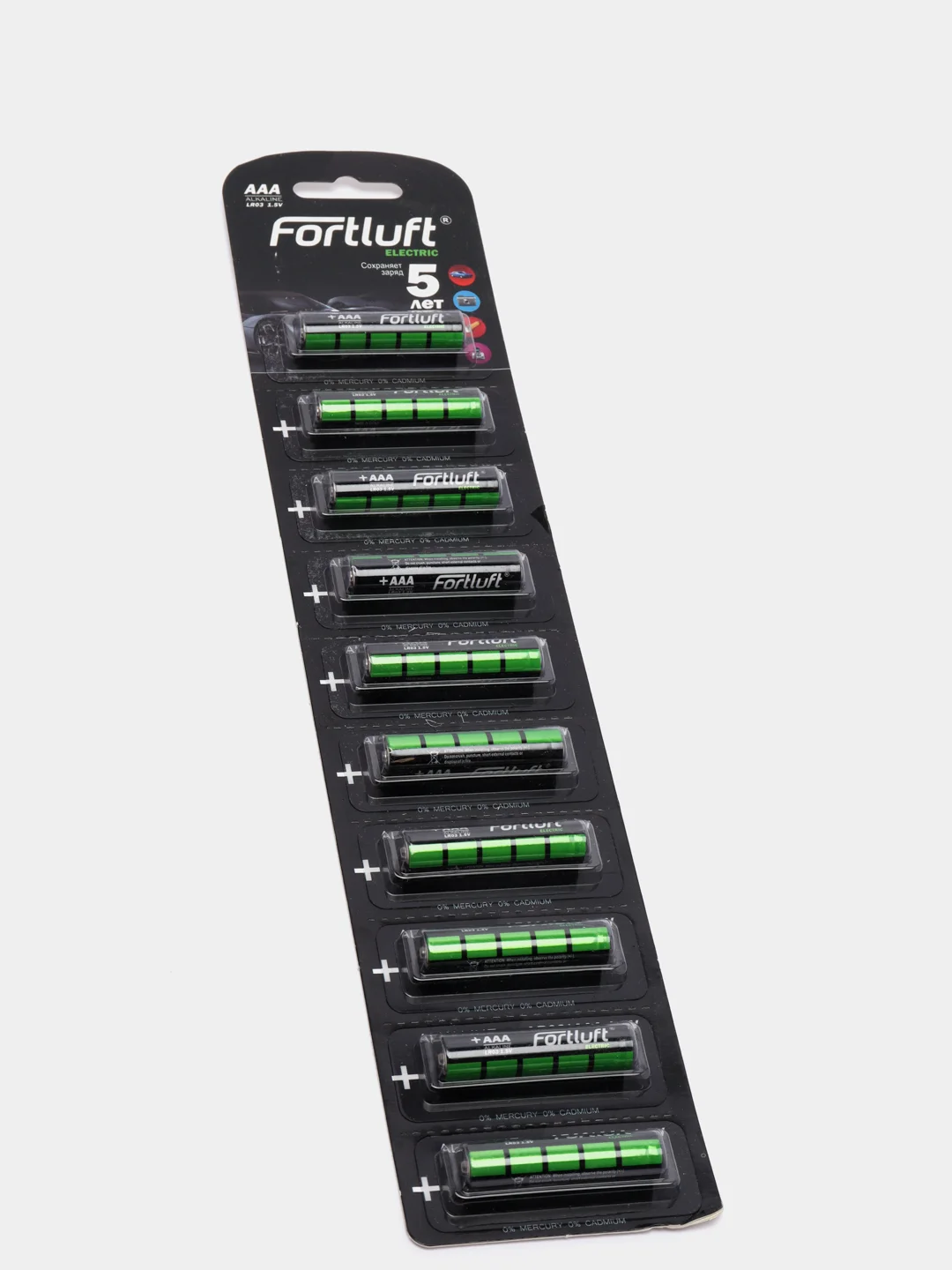 Батарейки Fortluft АА, ААА, 10 штук / 100 штук