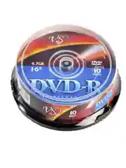 Диски для записи DVD-R 4,7 GB 16x Cake box 10/25/50