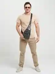 Черный поясная сумка мужская