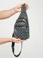 Черный поясная сумка мужская