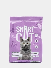 Полнорационный корм для кошек Smart Cat, сбалансированный, с кроликом, 400 г