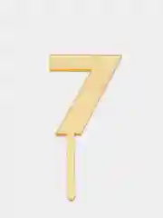 Топпер цифра 1, 2, 3, 4, 5, 6, 7, 8, 9, 0