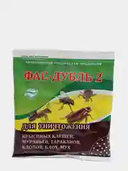 ФАС-дубль 2 дуст средство от муравьев, от тараканов, клопов, блох, мух порошок