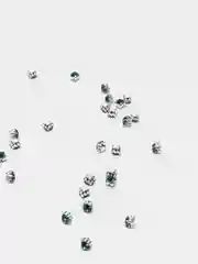 Бирюзовый стразы в цапах 4мм