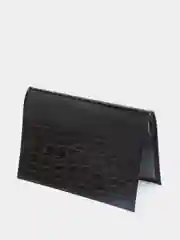 Черный обложка на паспорт