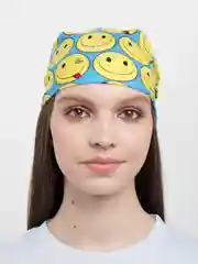 Голубой бандана на голову