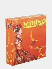 Оранжевый презервативы "Kimiko" 3 штуки, 6 видов