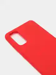 Красный силиконовый чехол для Samsung