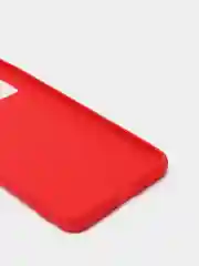 Красный силиконовый чехол для Samsung