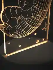 Бордовый светильник 3D ночник светодиодный LED