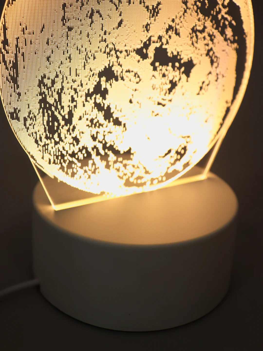 Бронзовый светильник 3D ночник светодиодный LED