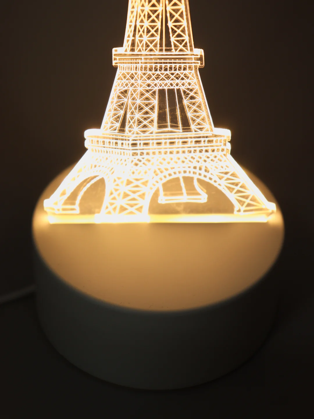 Бирюзовый светильник 3D ночник светодиодный LED