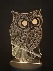 Аметистовый светильник 3D ночник светодиодный LED